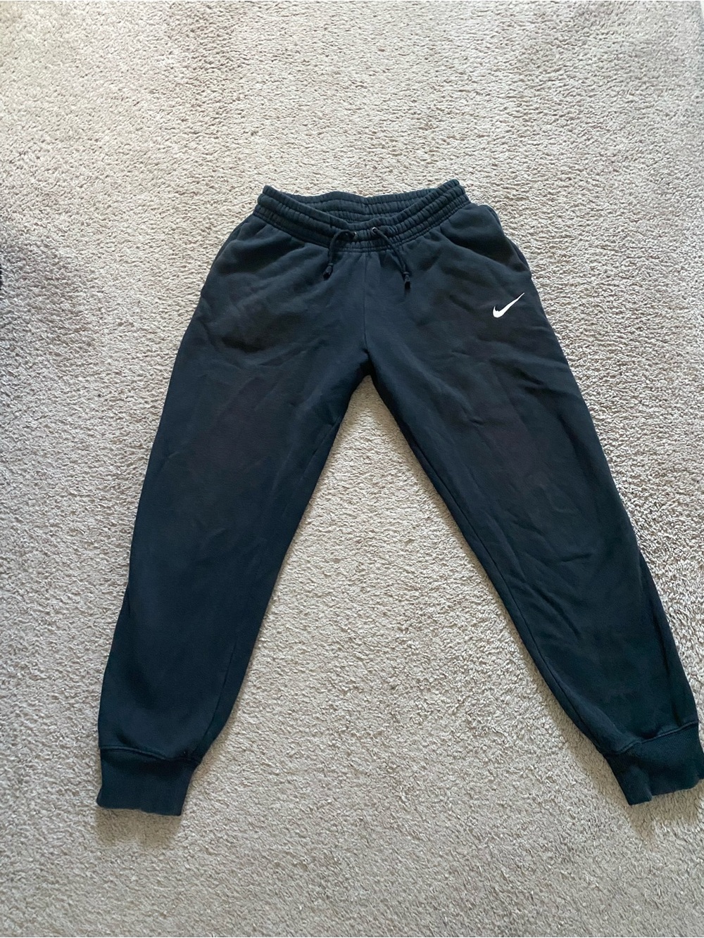 Nike Unisex Black Check mark ✔️ Jogger Pants